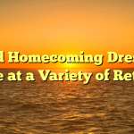 Find Homecoming Dresses Online at a Variety of Retailers