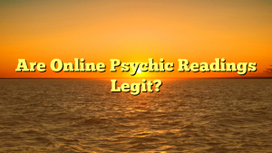 Are Online Psychic Readings Legit?
